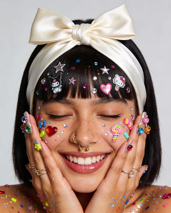 Whimsical Adorned Portrait