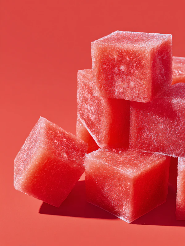 Frozen Watermelon Cubes