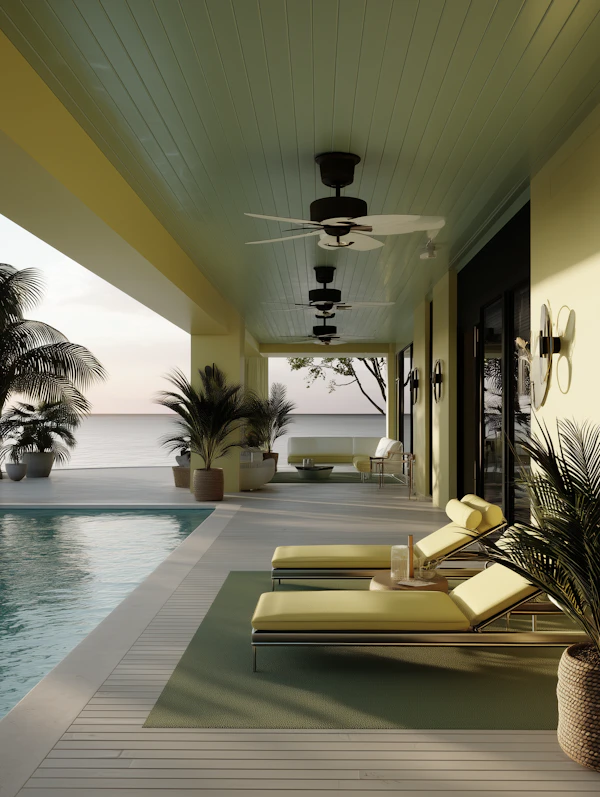 Serene Ocean Patio