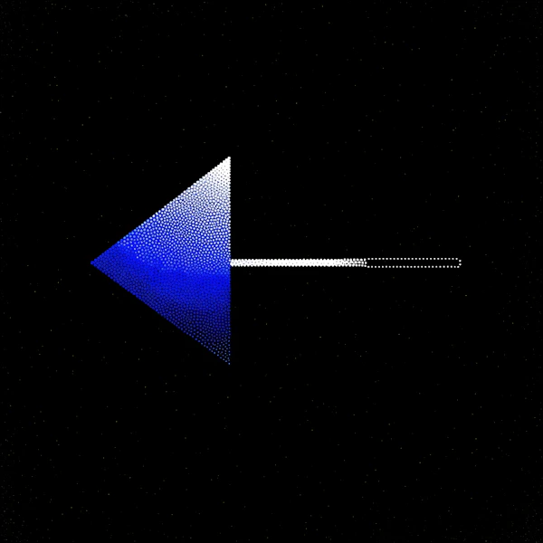 Gradient Arrow Art