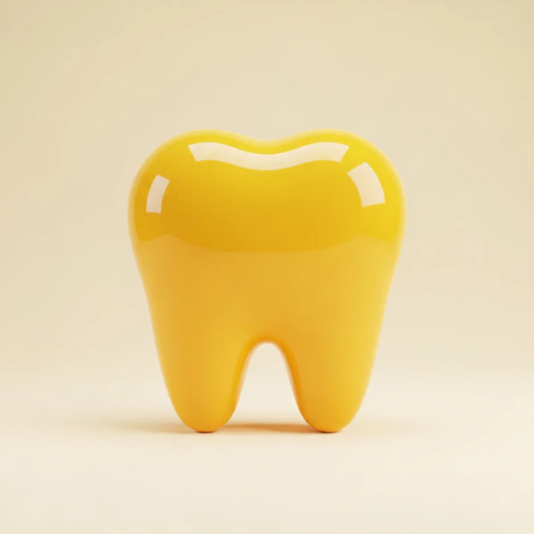 Yellow Tooth Sculpture