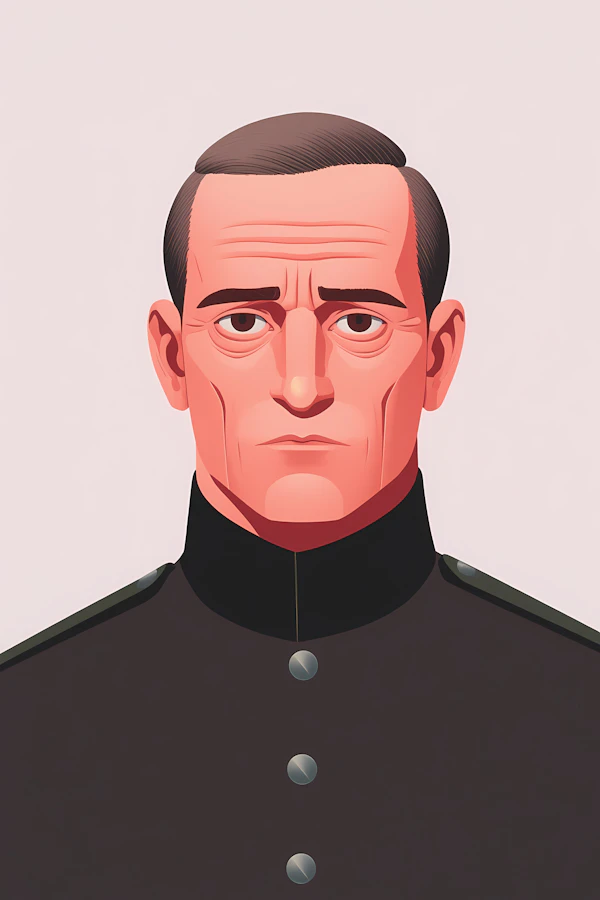 Formal Uniform Portrait