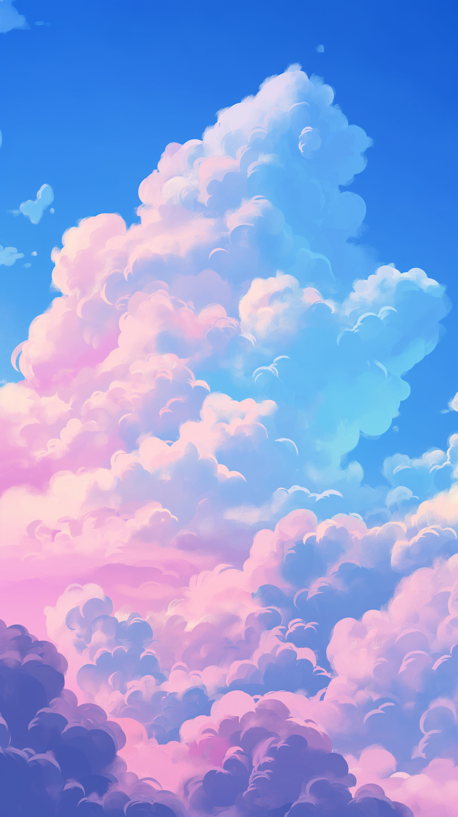 Dream-like Cumulus Cloudscape