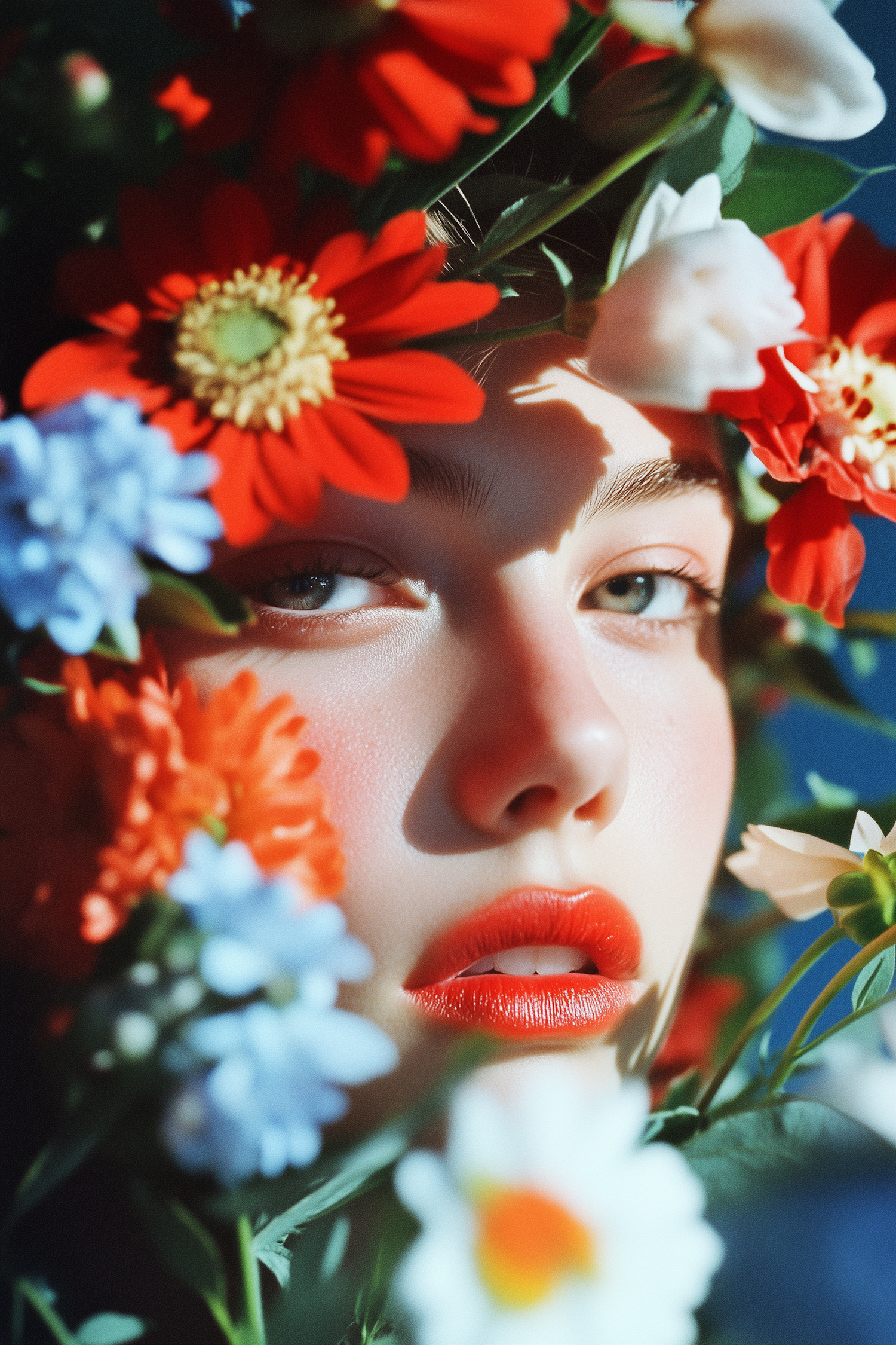 Floral Portrait Beauty