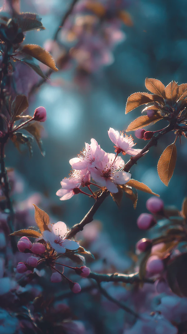 Cherry Blossom Close-Up