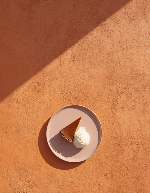 Pumpkin Pie Overhead
