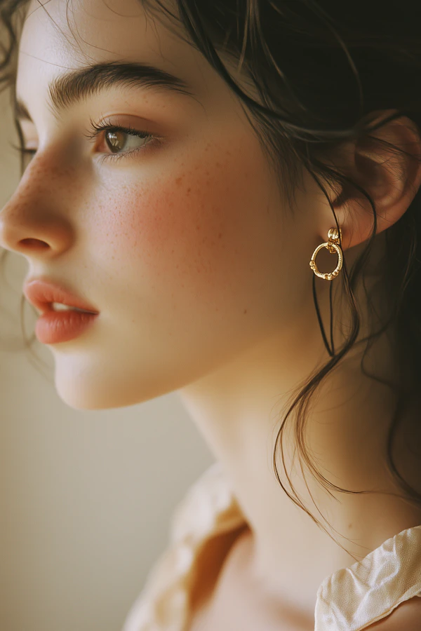 Freckled Portrait
