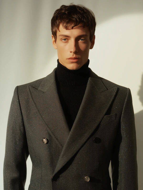 Man in Formal Attire
