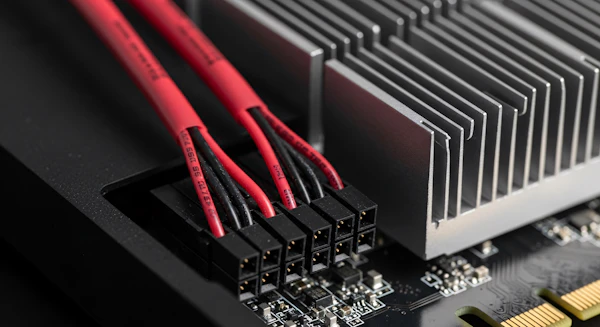 Computer Hardware Close-Up