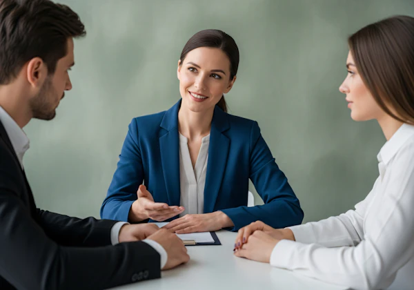 Professional Meeting Scene