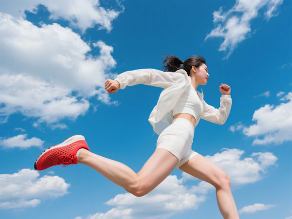 Athletic Outdoor Run