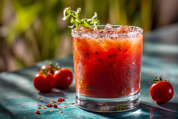 Refreshing Tomato Cocktail