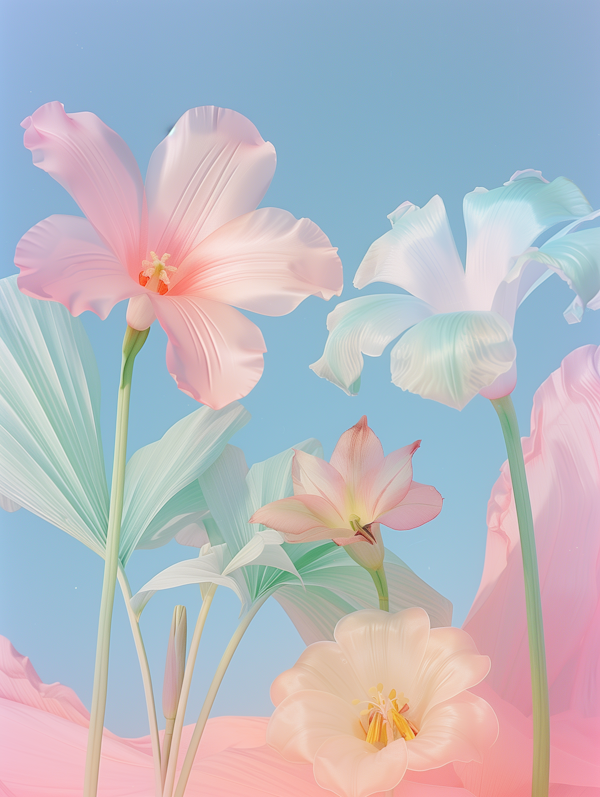 Ethereal Floral Dreamscape