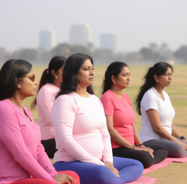 Serenity in Unity: Outdoor Group Meditation