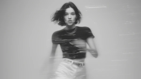 Blurred Motion Portrait