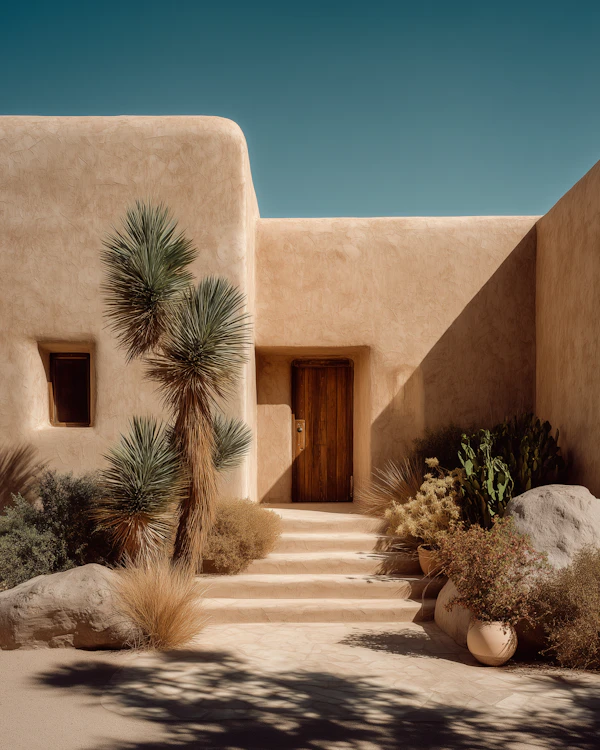 Desert-Style Home
