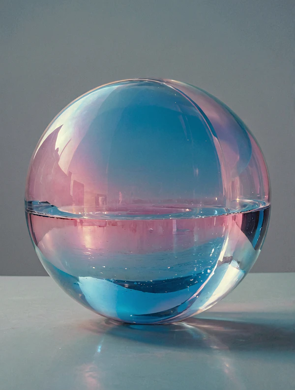 Gradient Glass Sphere