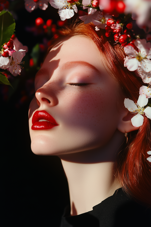 Ethereal Redhead Portrait