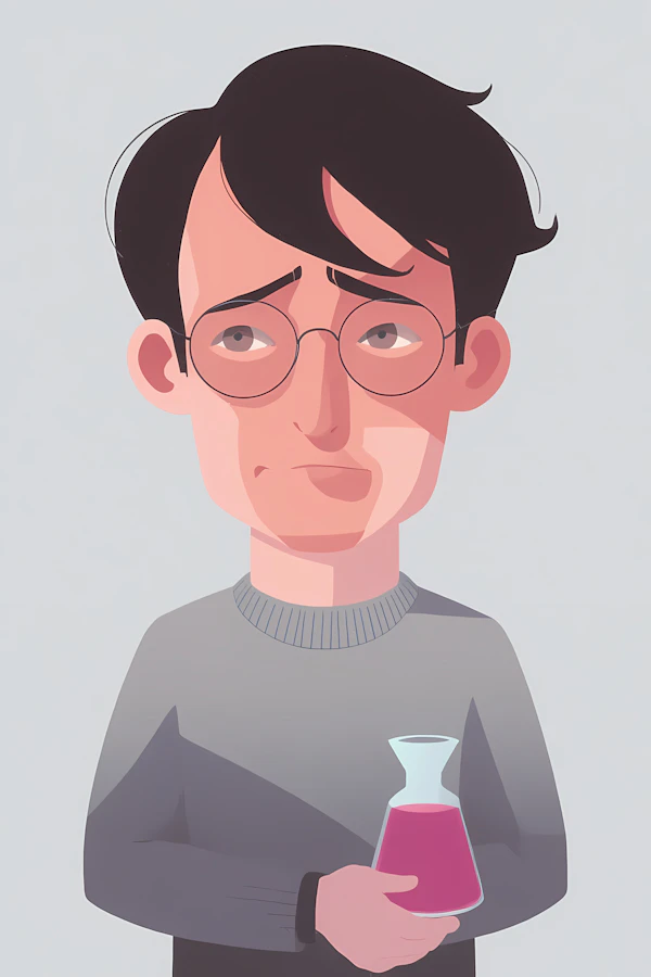 Scientist Illustration