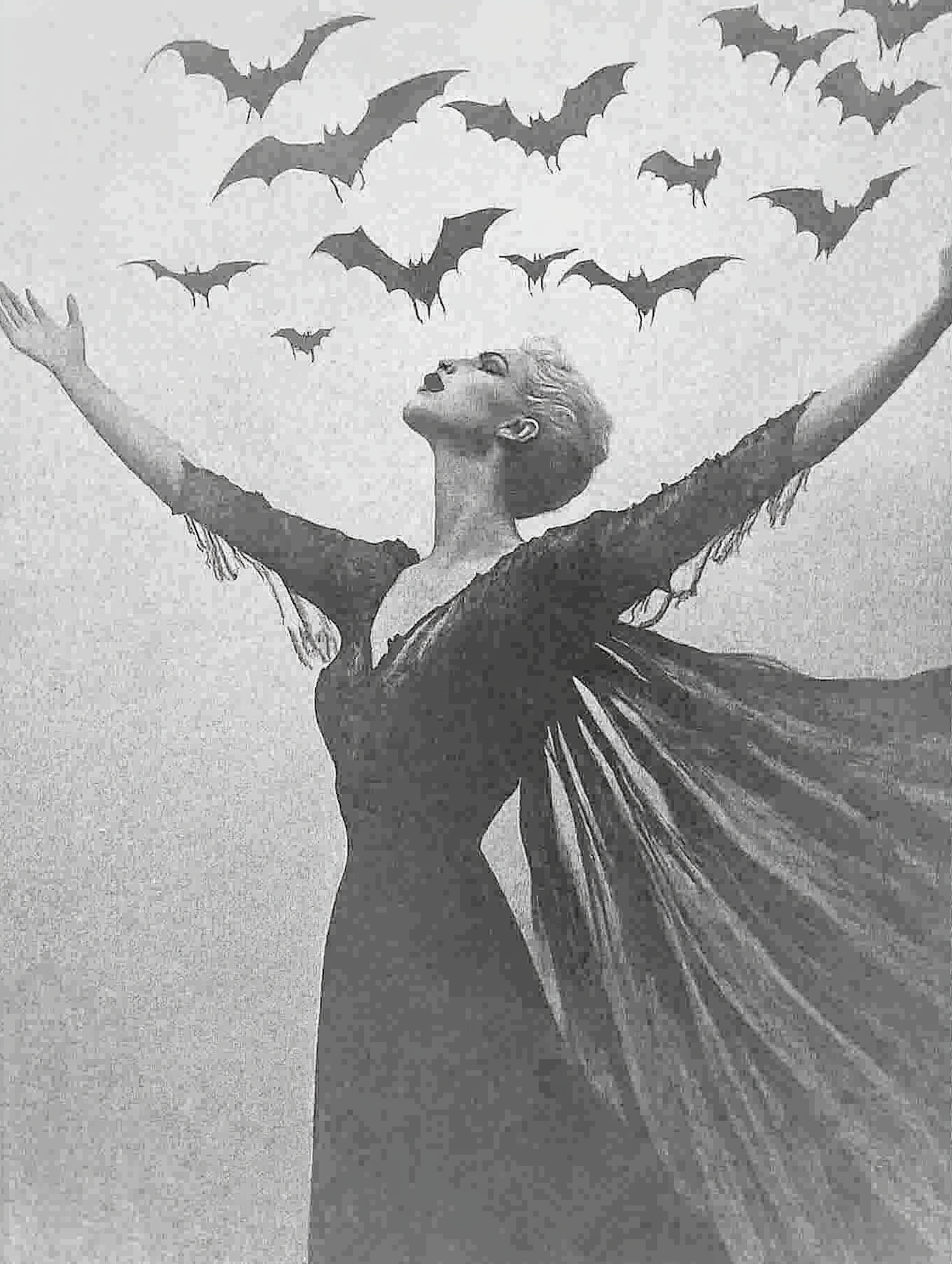 Woman with Bats