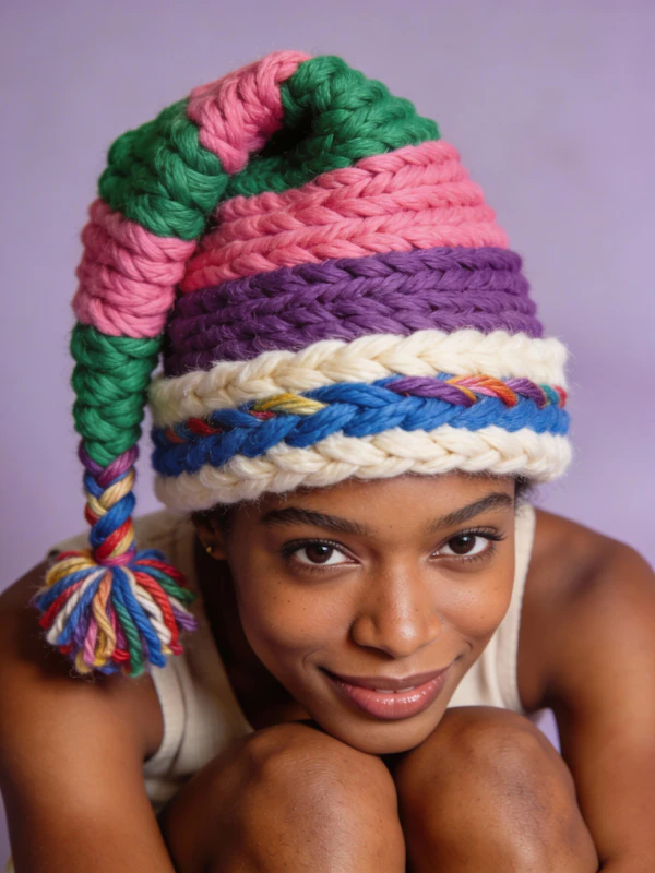 Colorful Knitted Hat