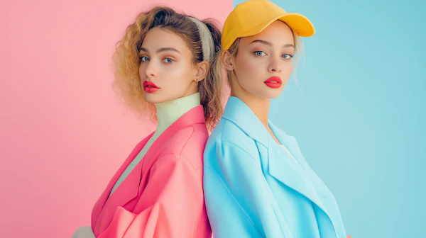 Pastel Fashion Duo
