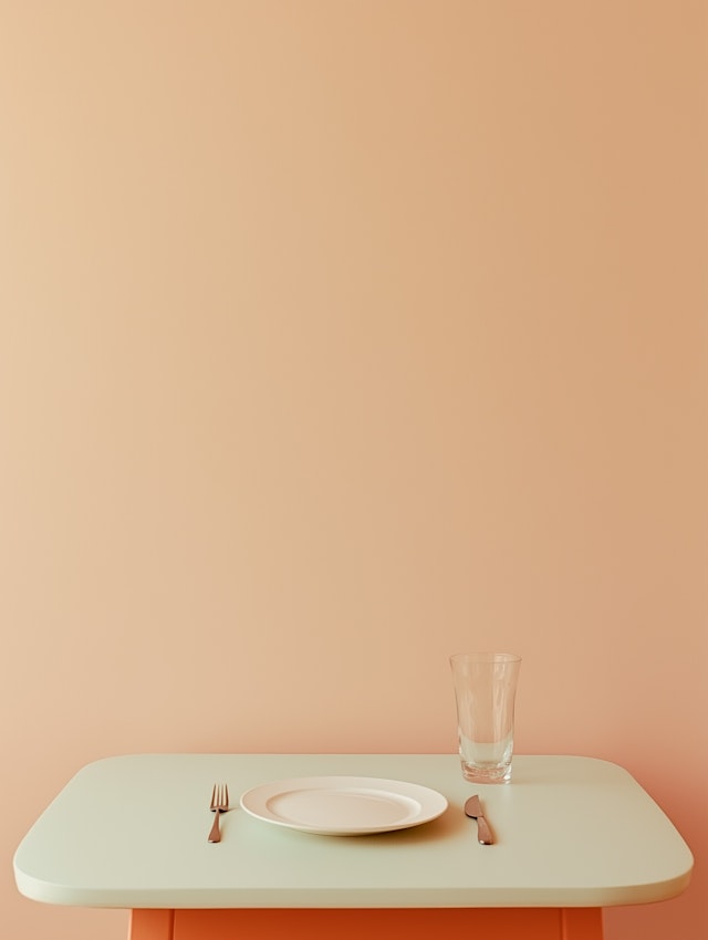 Minimalist Table Setting