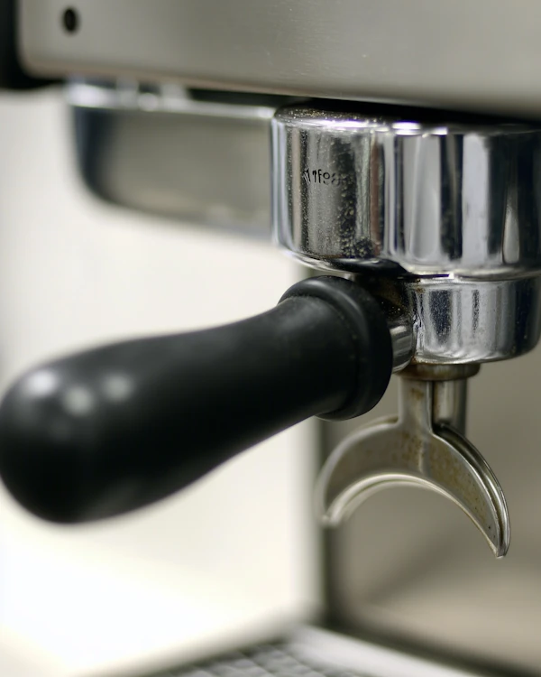 Espresso Machine Close-Up