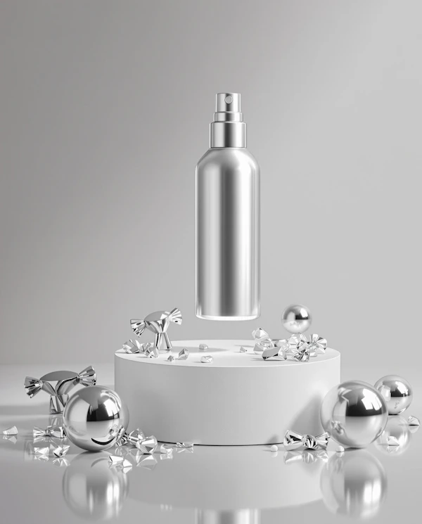 Modern Spray Bottle Scene