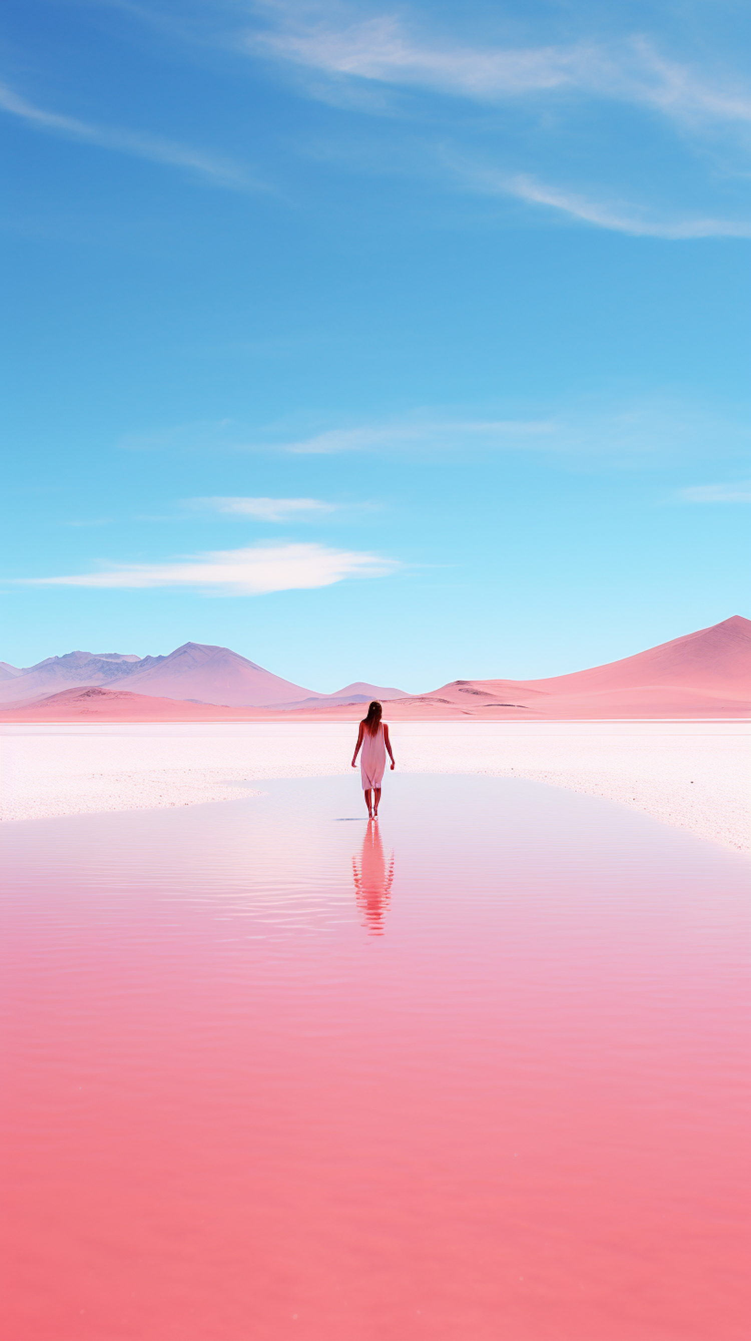 Serenity in Pink Dunes