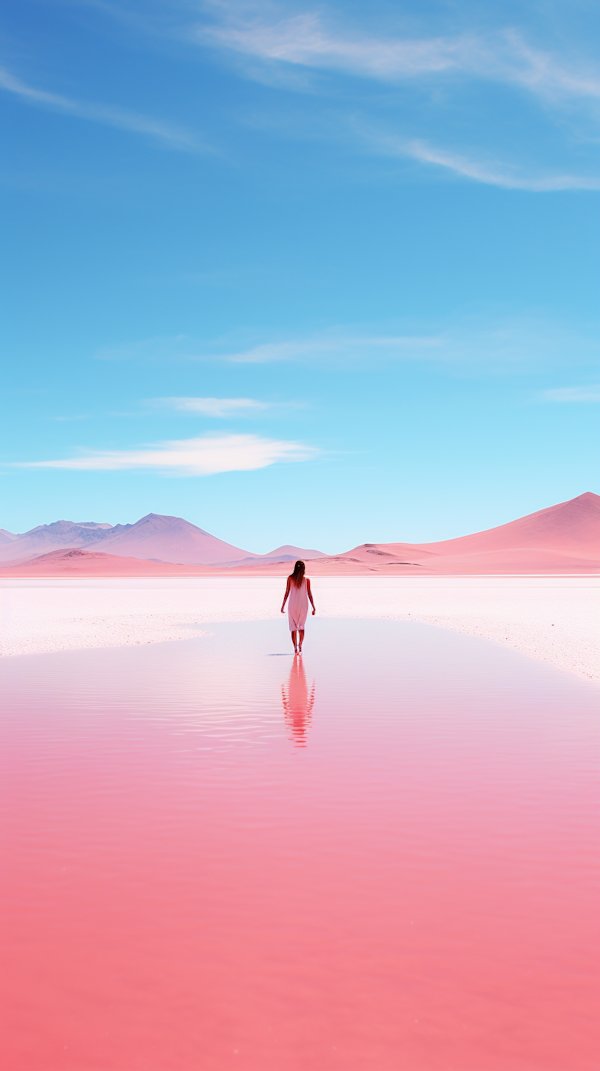 Serenity in Pink Dunes