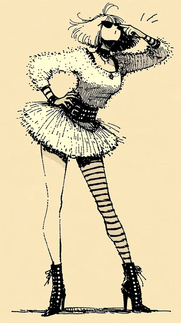 Stylized Fashion Pose