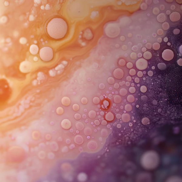 Abstract Bubble Art