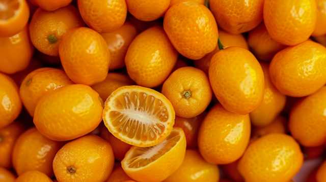 Close-up of Kumquats