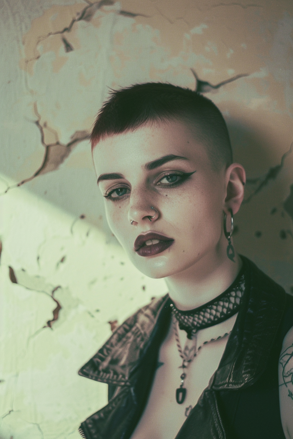 Punk Aesthetic Portrait