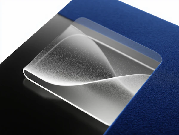 Abstract Frosted Design
