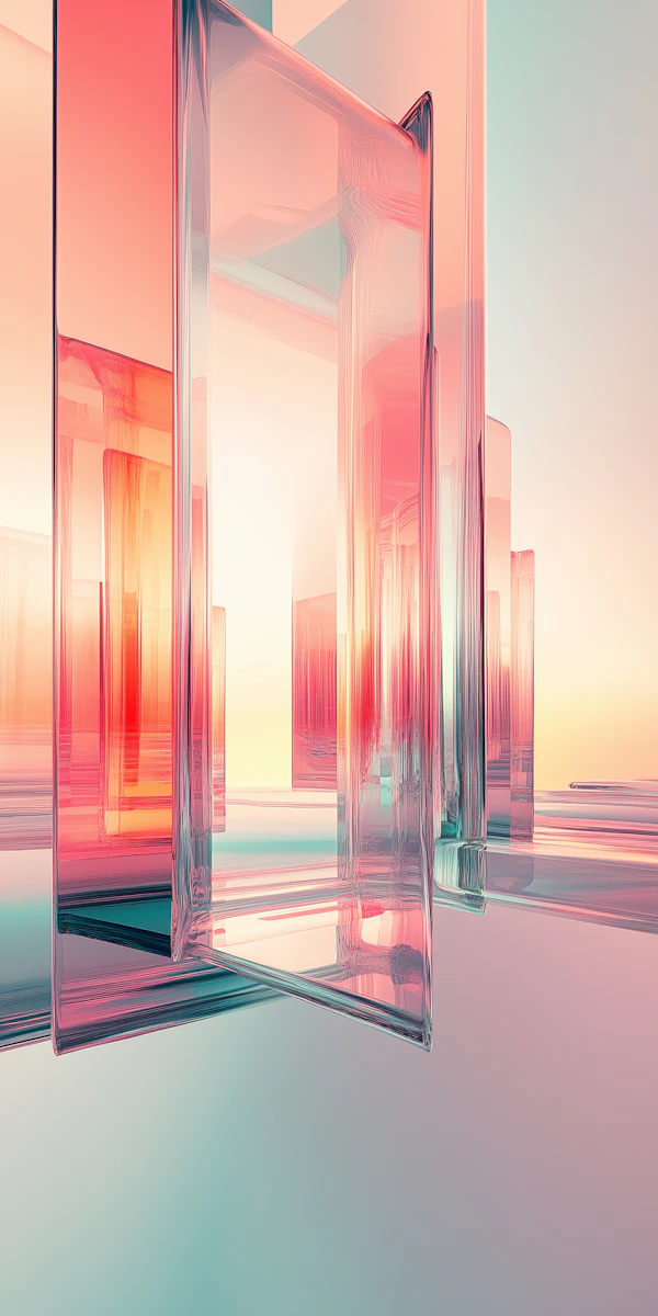 Surreal Glass Artwork