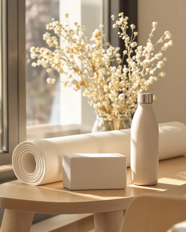 Yoga and Wellness Still Life