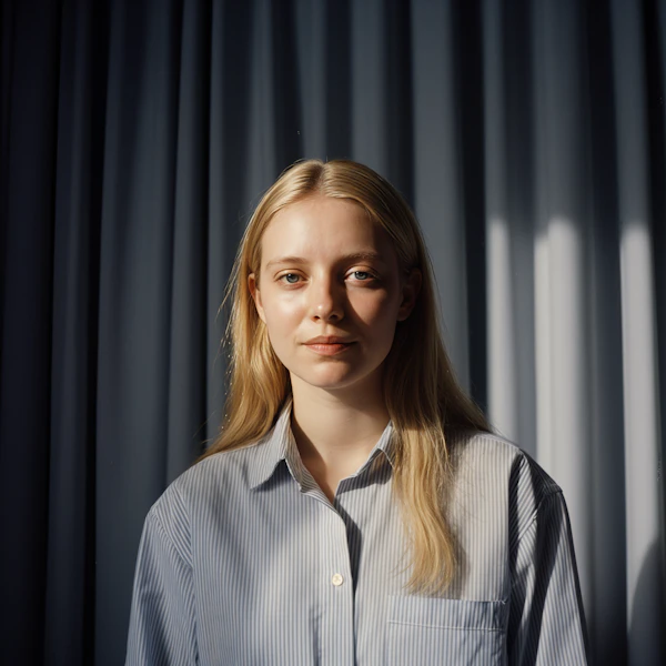 Serene Portrait Scene