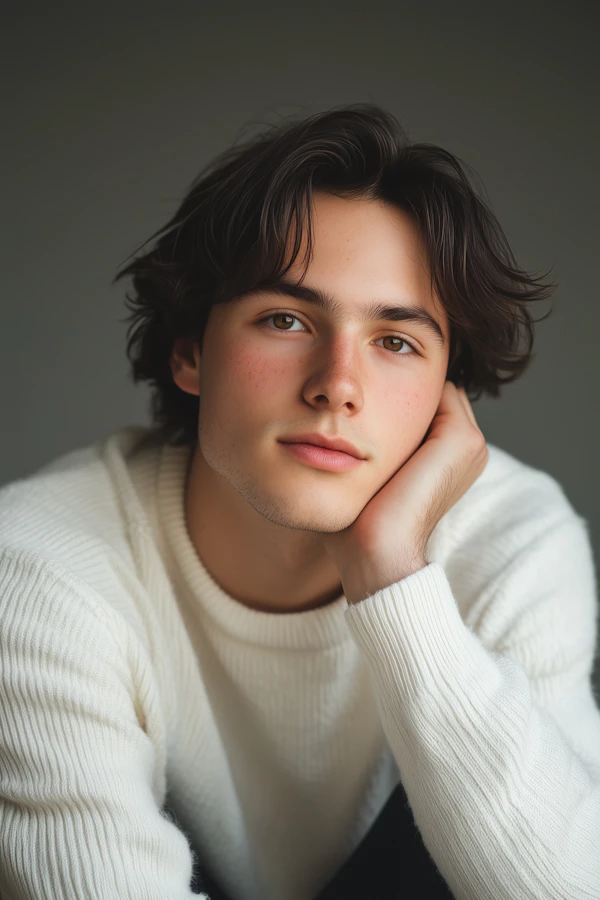 Contemplative Portrait