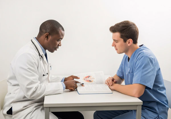 Medical Discussion Scene