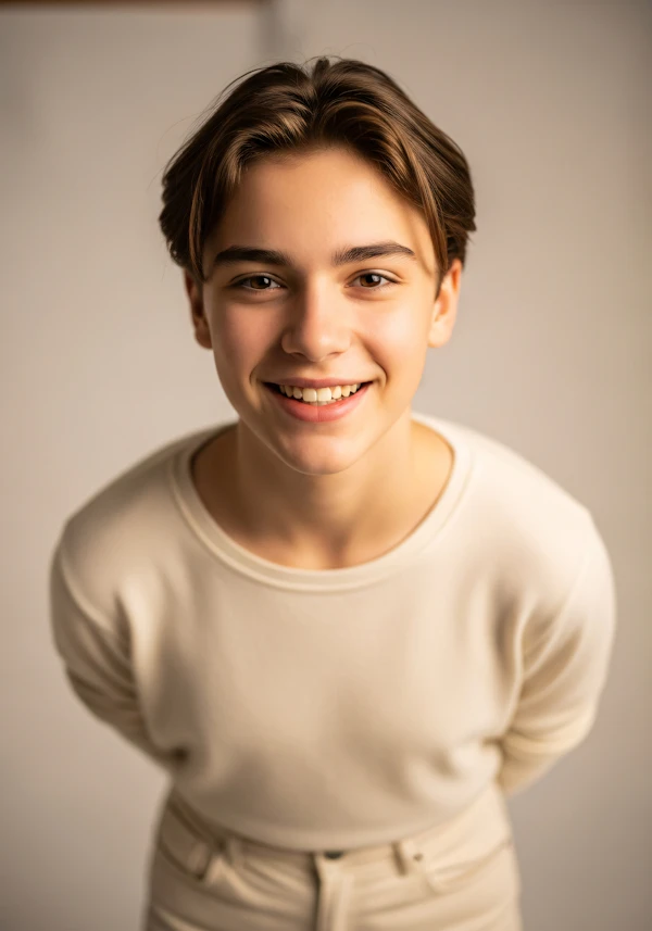 Warm Smiling Portrait