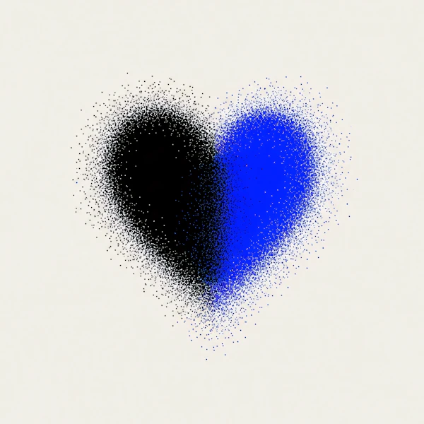 Gradient Heart Design