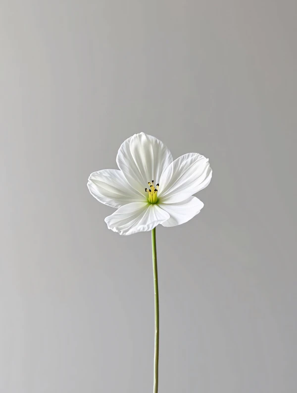 Elegant White Flower