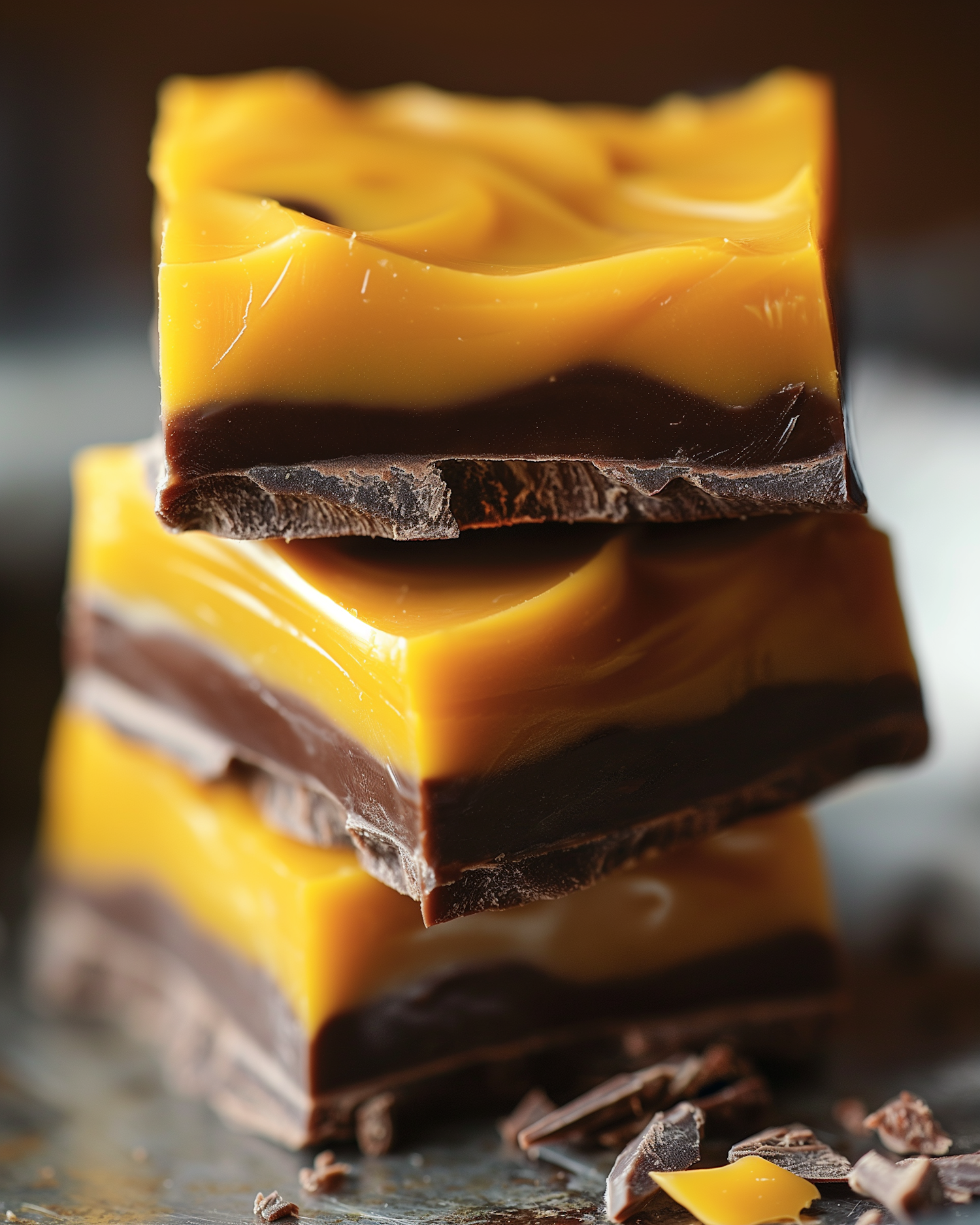 Caramel and Dark Chocolate Delight