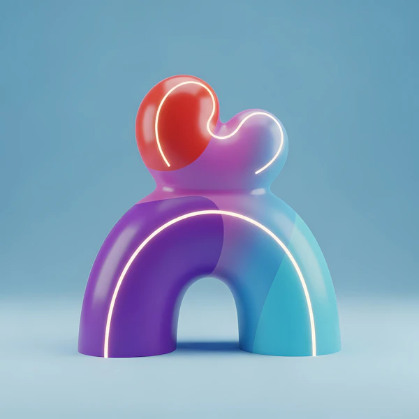 Futuristic Arch Sculpture