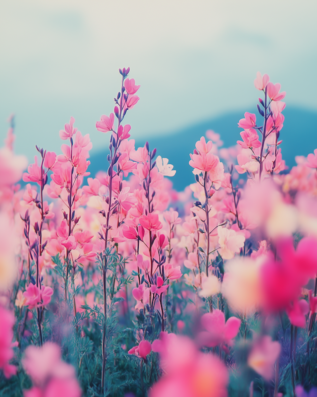 Vibrant Field of Flowers