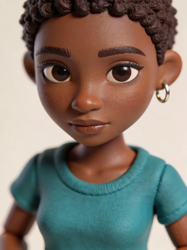 Stylized Doll Portrait