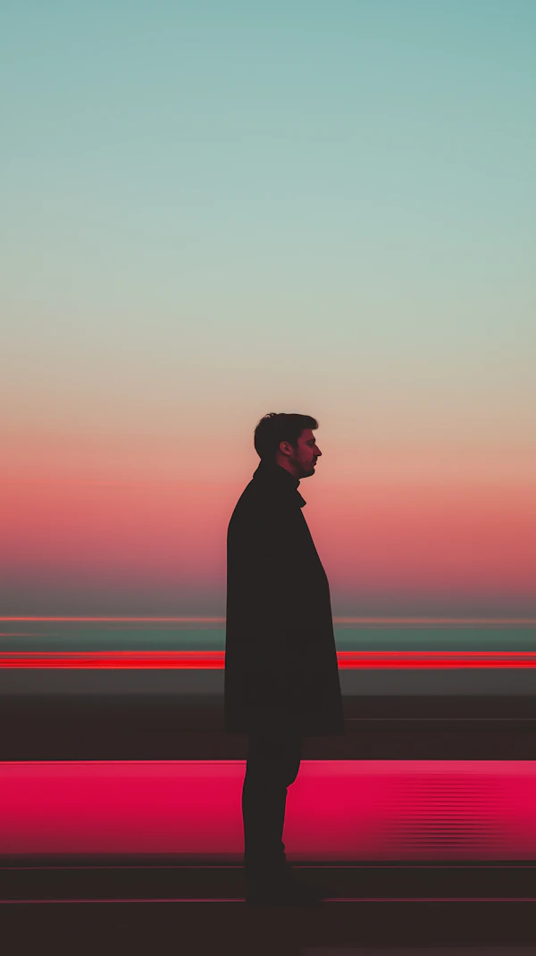 Silhouette at Sunset