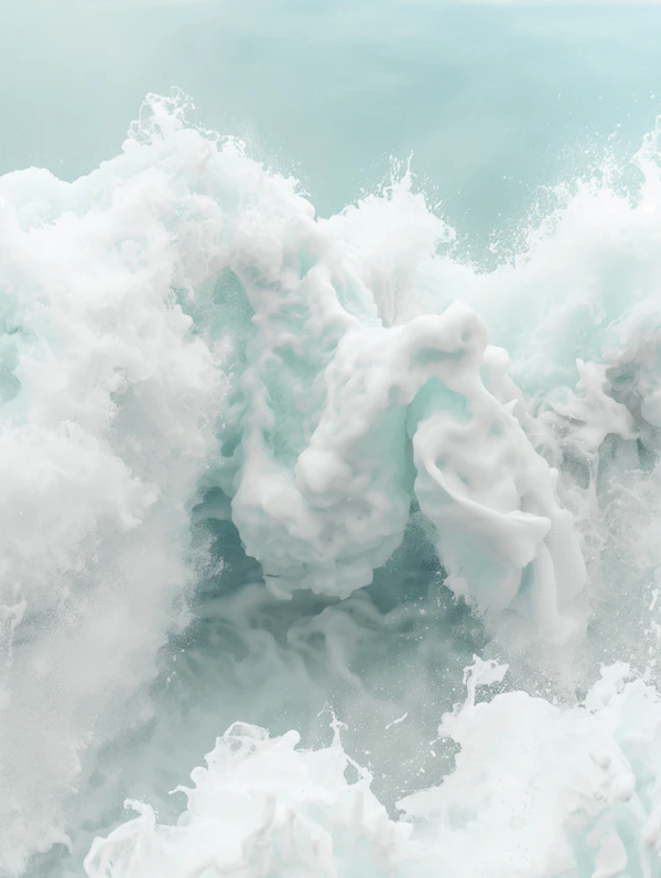 Ocean Waves Close-Up